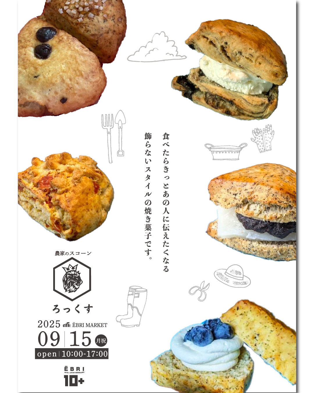 農家のスコーン『ろっくす』