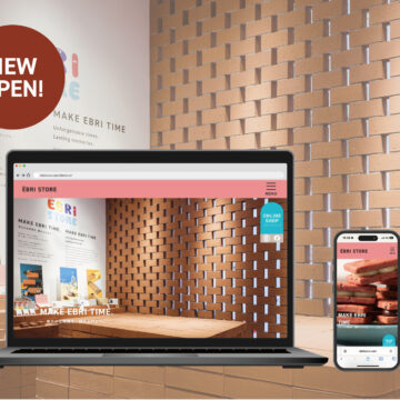ËBRI STOREの公式WEBサイト公開!